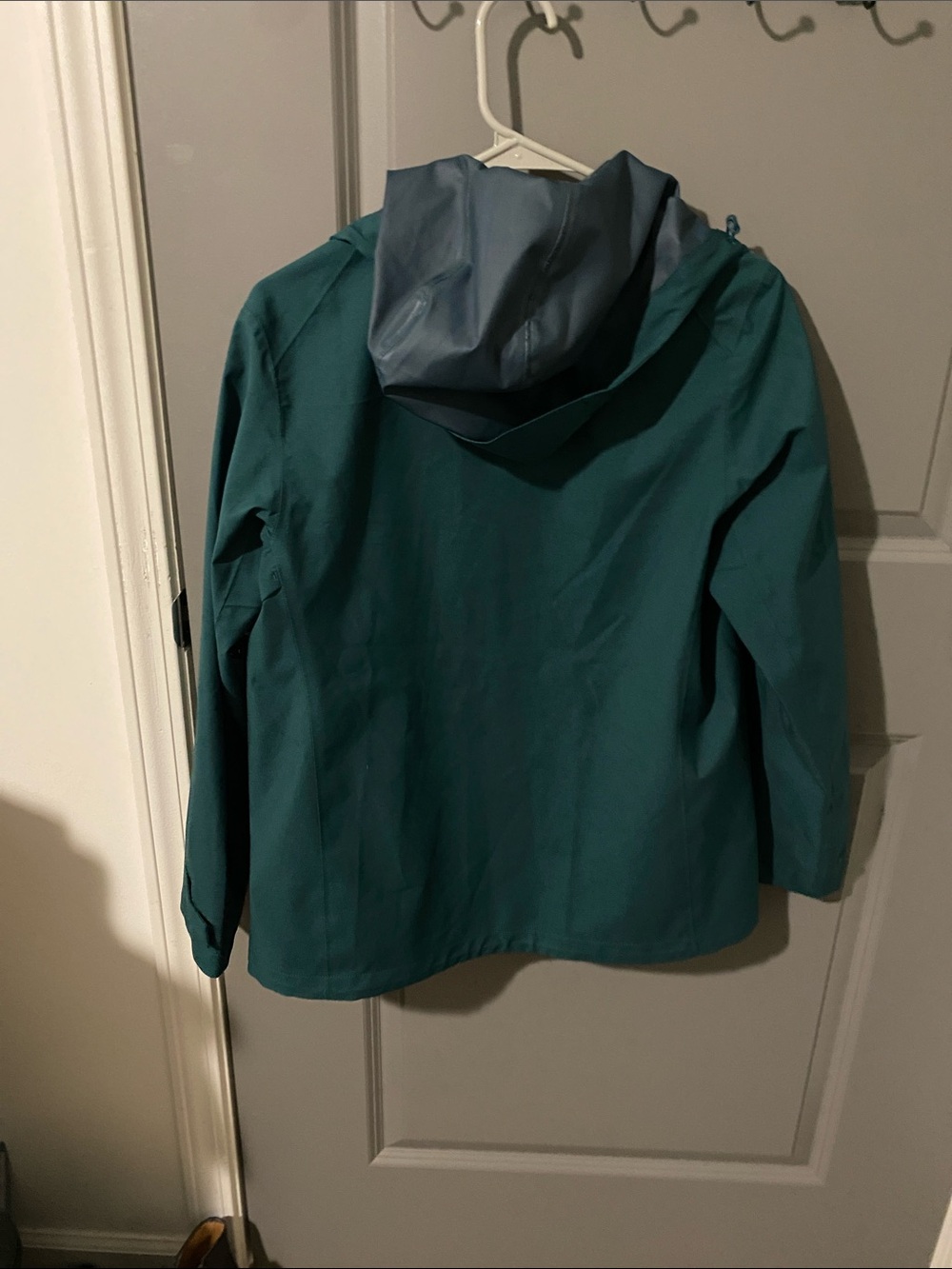 Uniqlo Teal Hooded Utility Jacket - Picture 3 of 3